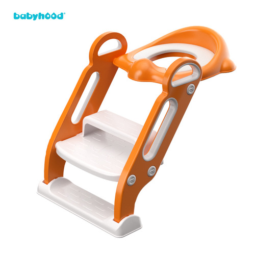 Newly upgraded children's toilet baby portable ladder toilet seat child foldable auxiliary toilet seat