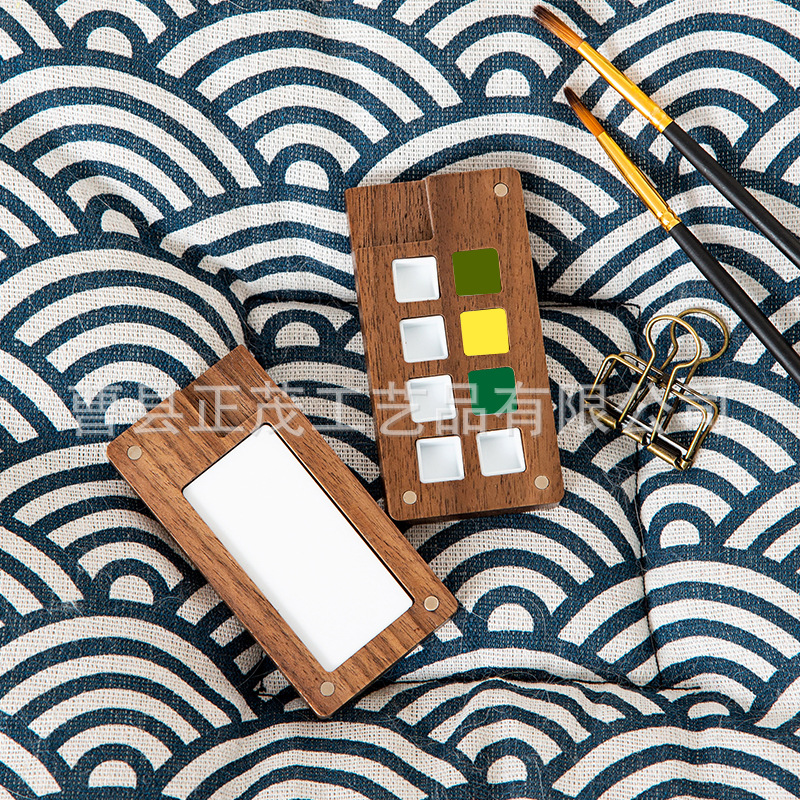 Walnut grande 8 cuadrículas sin clip