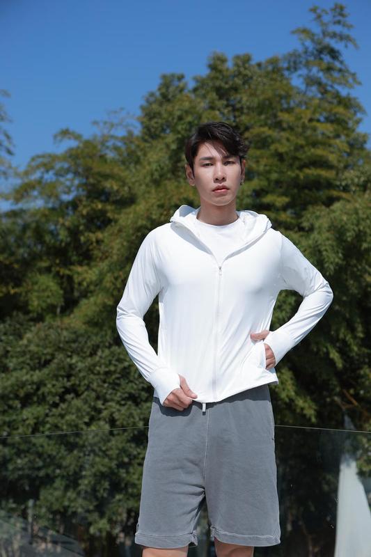 男女同款防晒衣云朵原纱时尚冰爽透气轻薄帽檐可拆卸锦纶防晒服|undefined
