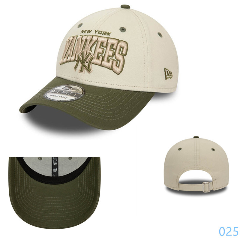 Sombrero MLB transfronterizo, gorra ajustable de béisbol, hombres y mujeres, techo rígido bordado, protector solar al aire libre, gorra deportiva, nueva gorra de visera
