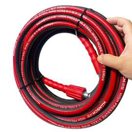 天然橡胶高压洗车机洗地水管厂家直销海内外销售外贸加工订单软管