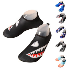 2023 Soft Sole Men's and Women's Couple Anti-Slip Cross-Border New Quick-Dry Water Park Swimming Beach Socks and Shoes
