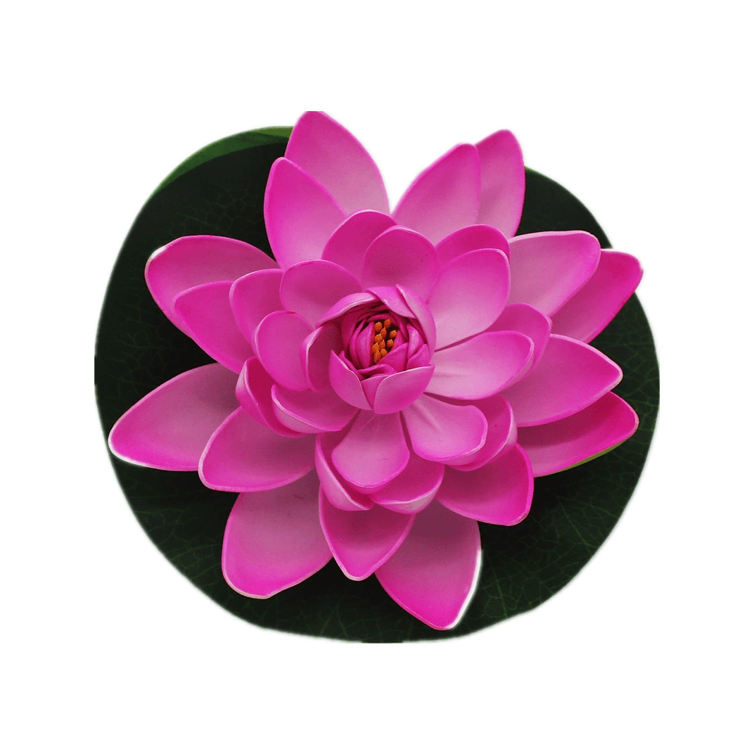 Воды лотоса симуляции ЕВА Лотос фальшивки искусственного цветка плавая цветка высокой плавая