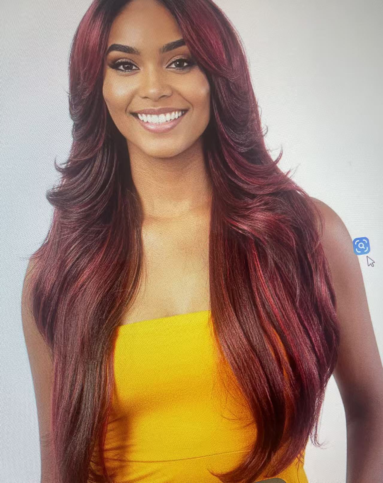 Transfronterizo europeo y americano nueva moda damas cabello de fibra química wig dorado dorado seda de alta temperatura fibra química gran onda peluca