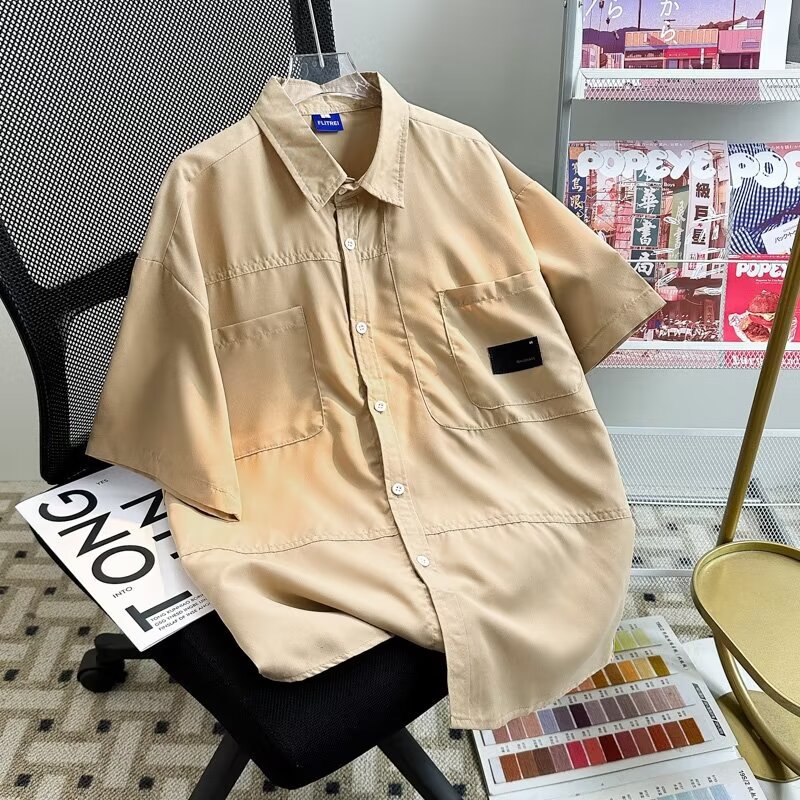 Summer thin Japanese fashionable trend casual shirt