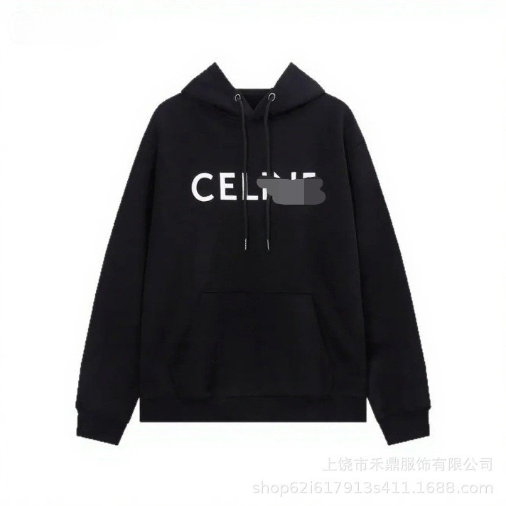 Cross-Border New Style Cel Letter Logo Hooded Sweatshirt for Men and Women, Casual Loose Outdoor Fashion Versatile Korean Style Jacket Cross-Border New Style Cel Letter Logo Hooded Sweatshirt for Men and Women, Casual Loose Outdoor Fashion Versatile Korean Style Jacket