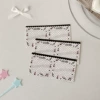 Black and white musical note frame
