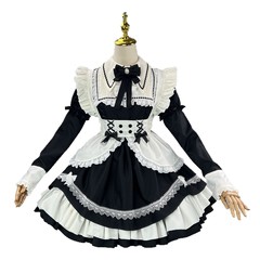 新製品クロスボーダーフルスコアメイドCOSスーツメイドスーツ取り外し可能な袖ロリータパフォーマンススーツインターネット有名人のライブブロードキャストスーツ