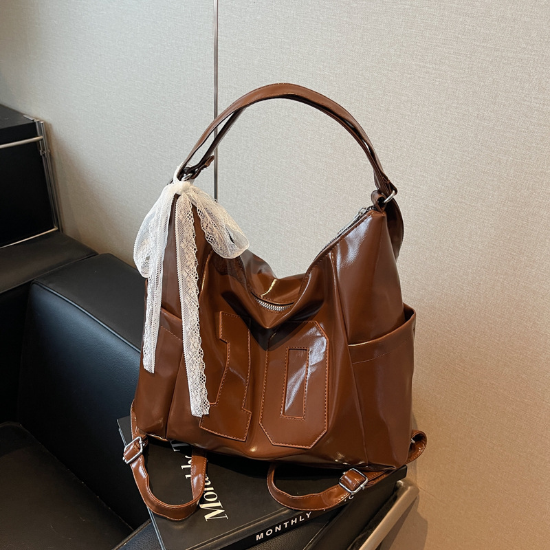 Bolsos de cercanías de gran capacidad para mujer 2024 nuevo bolso de hombro de moda de otoño e invierno