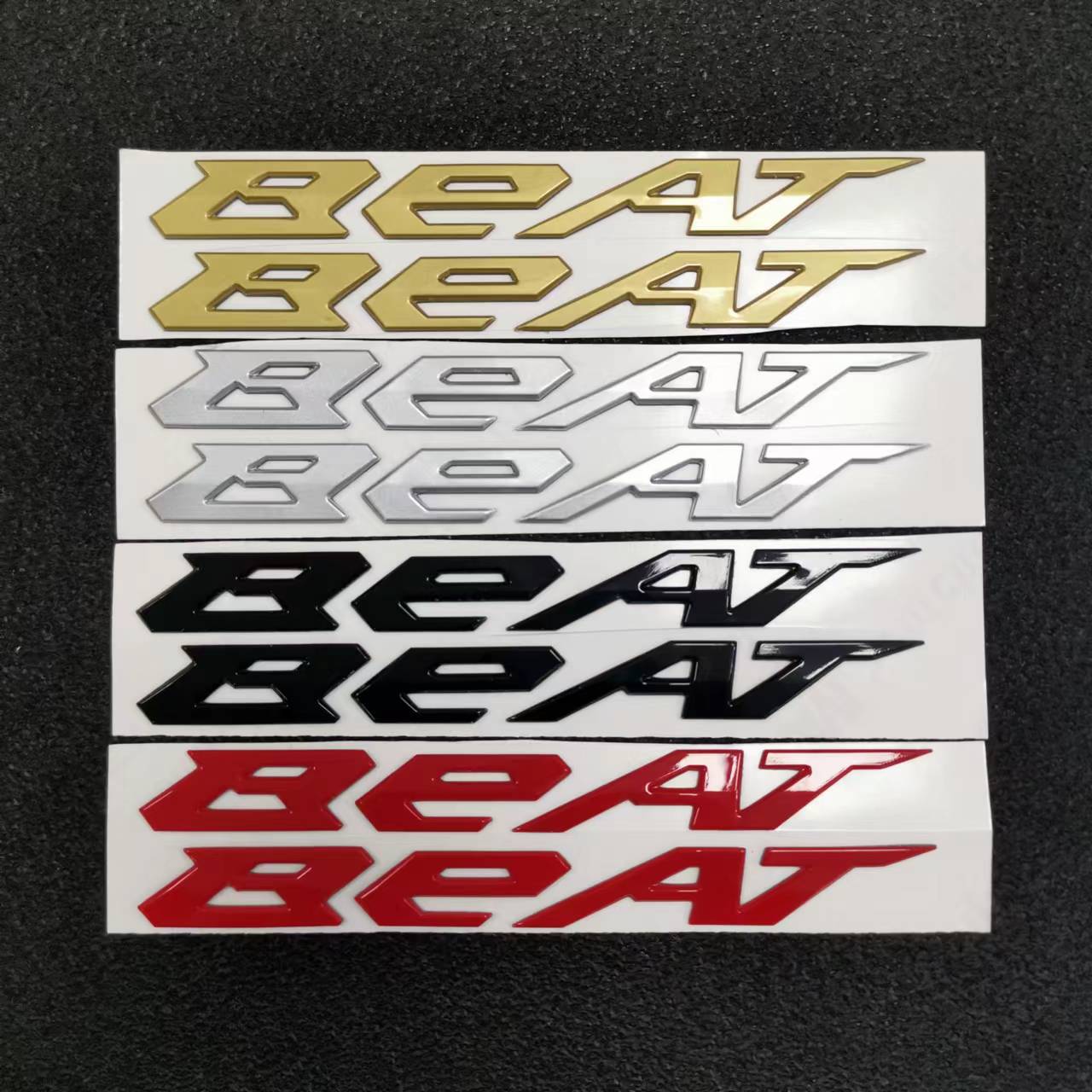 Suitable for Honda BeAT motorcycle original stickers soft rubber material waterproof and sunscreen HONDA body logo stickers