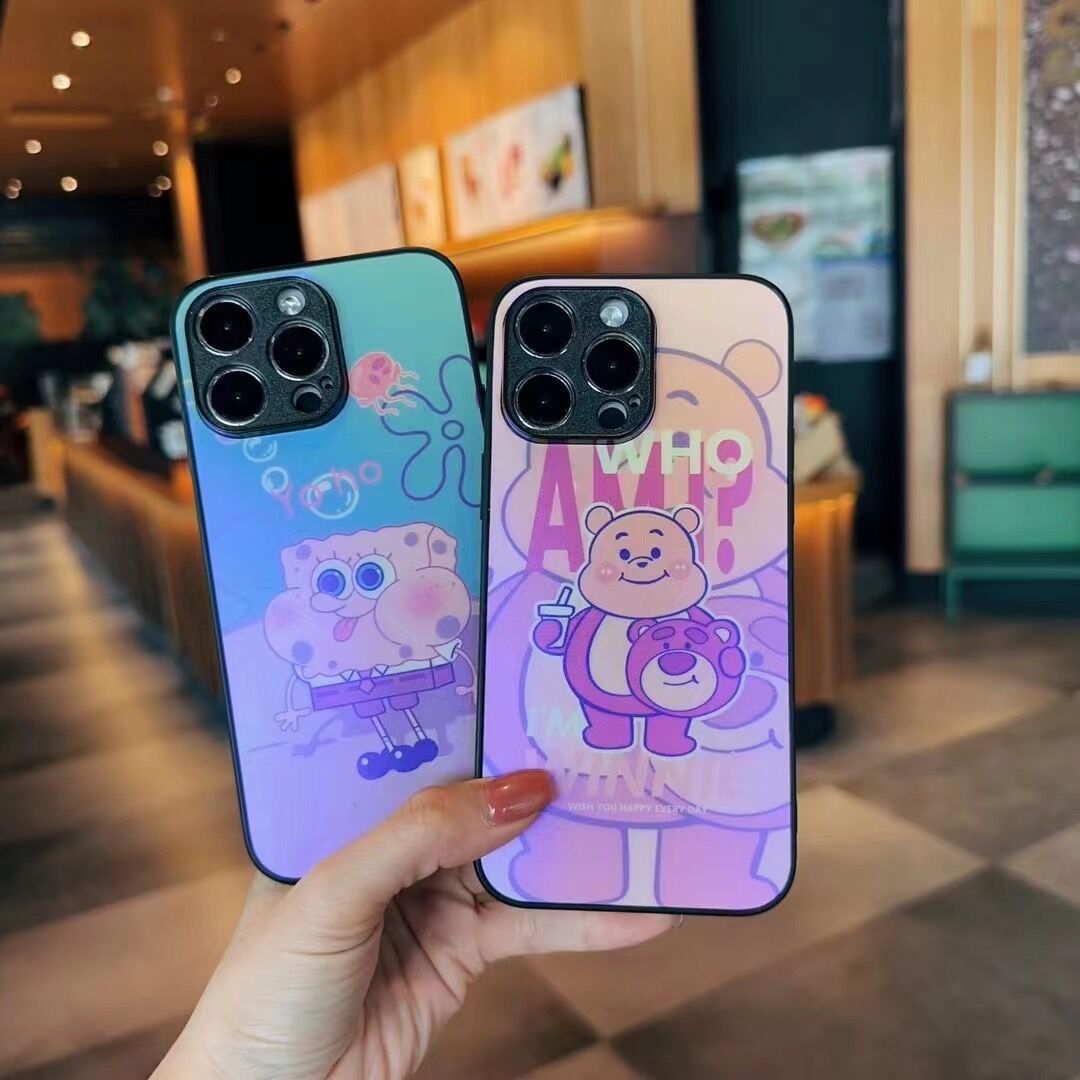 适用步步高X300磨砂蓝光手机壳S30 Y100 Y300I卡通精孔护眼保护套