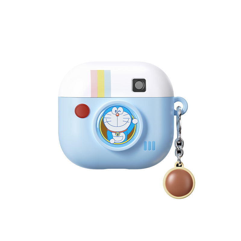 ドラえもん/クレヨンしんちゃん対応 AirPods4/AirPods Pro3 レトロシリコンイヤホンケース|undefined