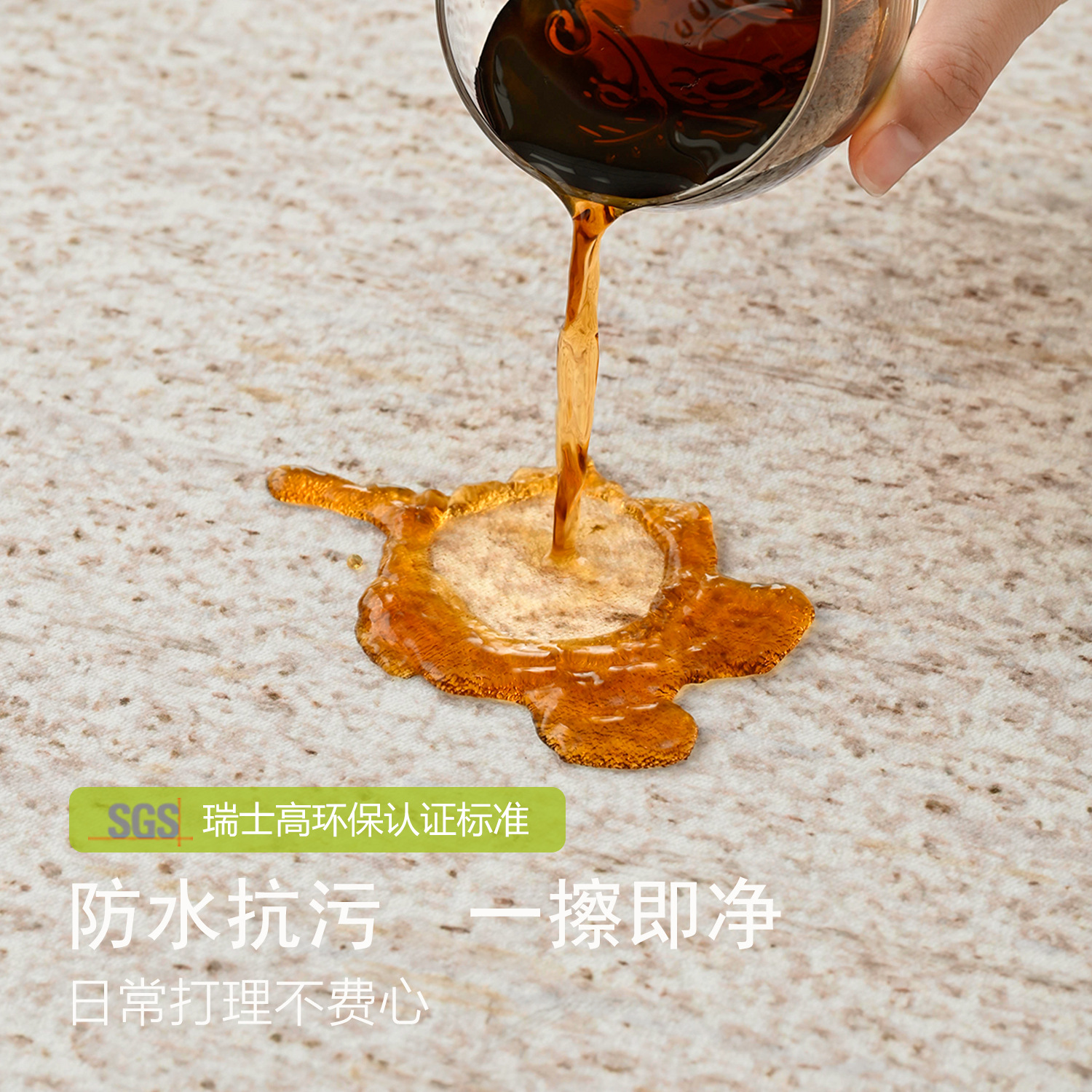 Alfombra de viento crema sala de estar nueva sin lavar friable engrosado dormitorio minimalista color sólido impermeable alfombra de cama del dormitorio