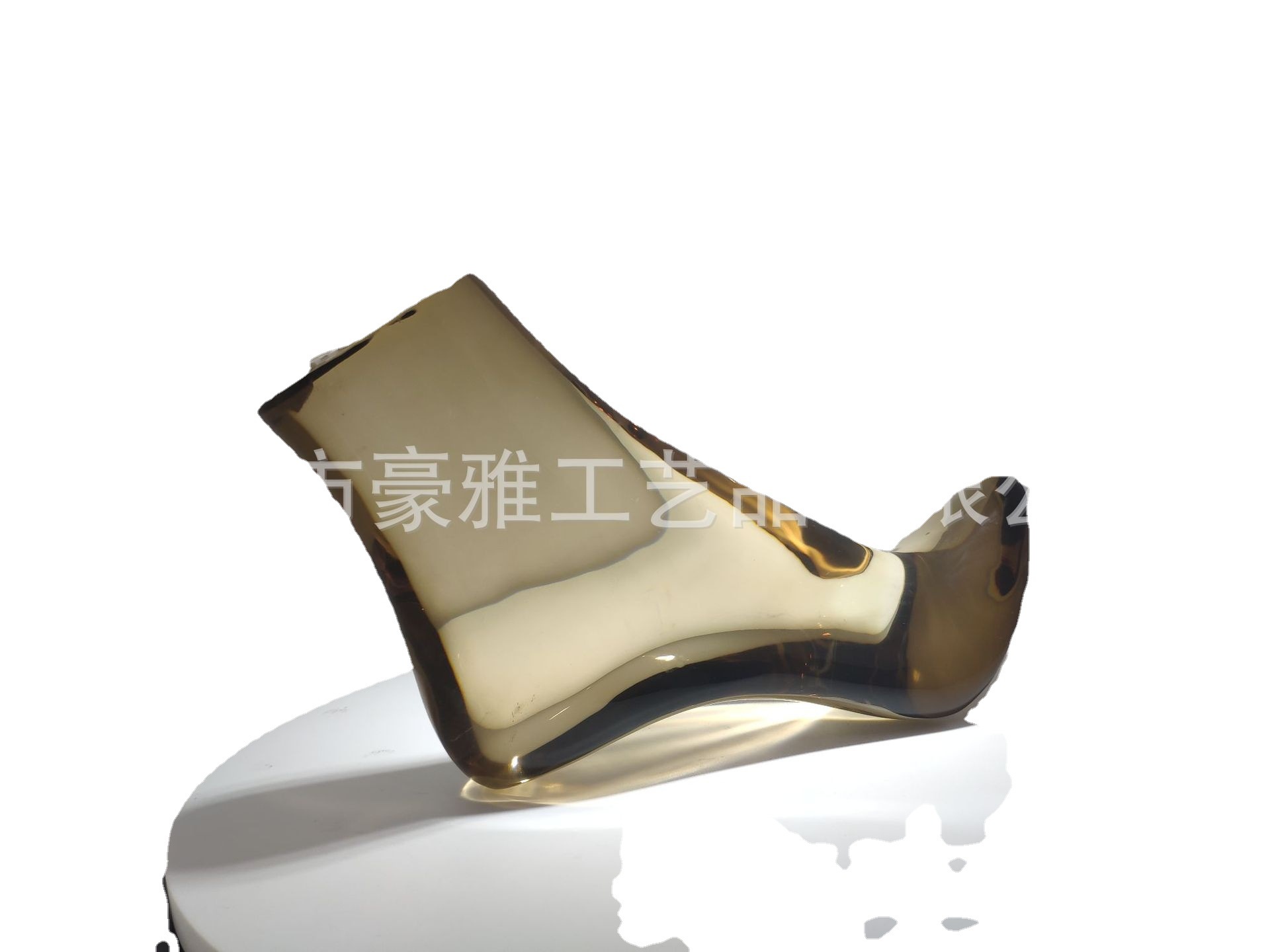 定制鞋模 高透明树脂鞋模脚模 防刮花水晶亚克力鞋模 模特专用