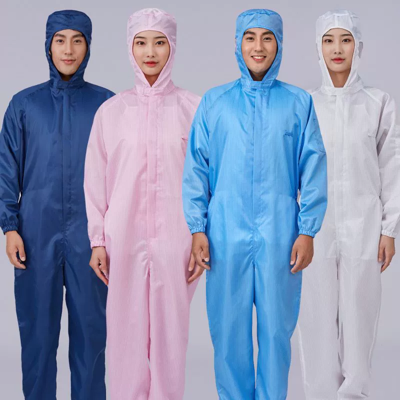 Антистатический комбинезон, комбинезон с аэрозольной краской, пыленепроницаемая одежда с капюшоном, без пыли, заводская мастерская, пыленепроницаемая одежда, комбинезон для пищевой фабрики