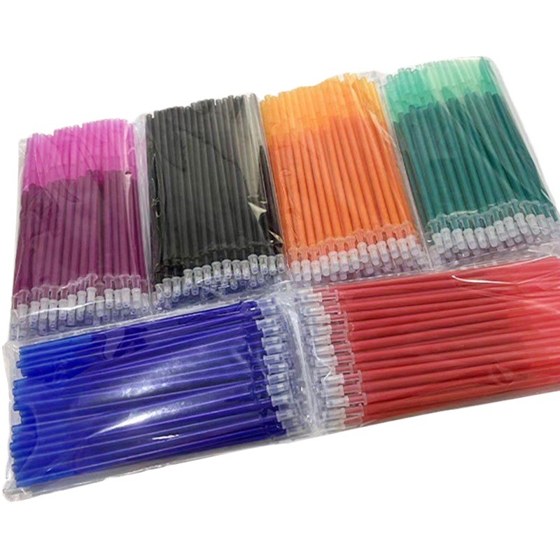Pocket Thermal Erasable Refill Color Friction Easy Erasable Neutral Refill 0.5mm Full Needle Color Refill Multi-color Optional