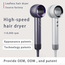 跨境专供高速吹风机家用大风力负离子电吹风恒温护发空心吹风筒