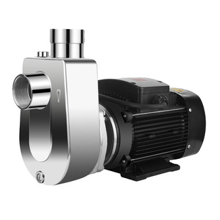 304 Stainless Steel Self-Priming Pump 316L Chemical Explosion-Proof Acid and Alkali Corrosion High Temperature Food Grade Wine Pumping Water Pump