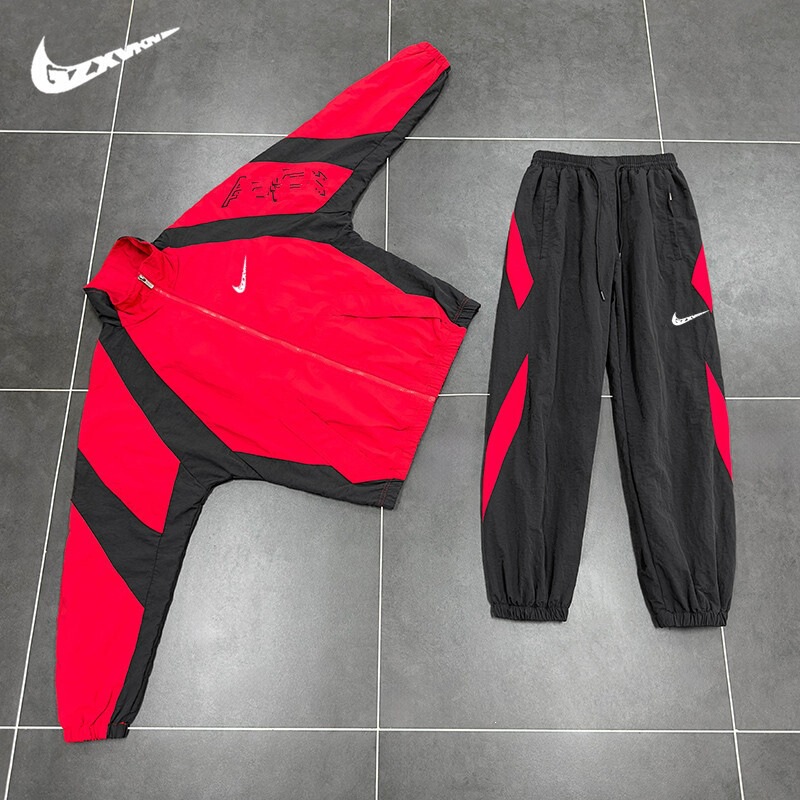 New loose-fitting long-sleeve sports suit for men, trendy spring and autumn sweatshirt, men's Korean-style casual jogger two-piece set New loose-fitting long-sleeve sports suit for men, trendy spring and autumn sweatshirt, men's Korean-style casual jogger two-piece set
