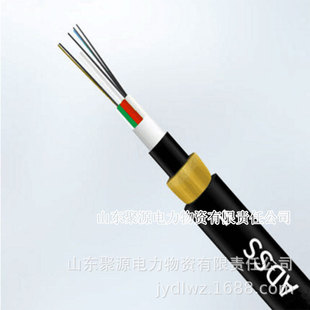 adss Nonmetal Frame Air Fiber Optic Cable 24 Core 100m 200.3m 400m 500m Gear Spacing Fiber Optic Cable