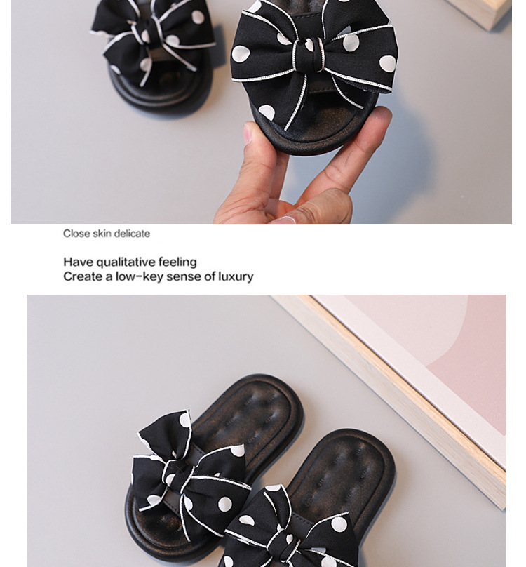 Kinder Hausschuhe Mädchen Neue Bogen Prinzessin Hause Schuhe Nette Weiche Sohlen Koreanischen Stil Sandalen und Hausschuhe Großhandel_voghion.com