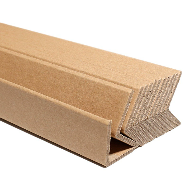 Угловая защита из твердой бумаги трансграничный транспортный поддон для мебели упаковка L-образный крафт-бумажный защитный полосок утолщенный защитный картон для предотвращения столкновений