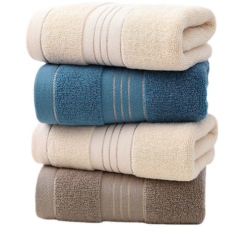 Towel for face washing, pure cotton thickened household towel for bathing, pure cotton wholesale gift souvenir, hotel embroidery