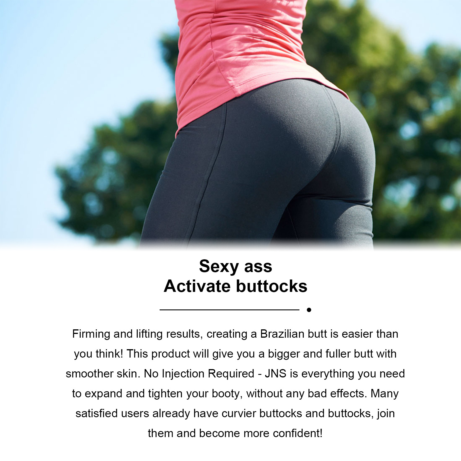 EELHOE for lifting plumping beautifying peach buttocks, curve massage, moisturizing and firming care essential oil_voghion.com