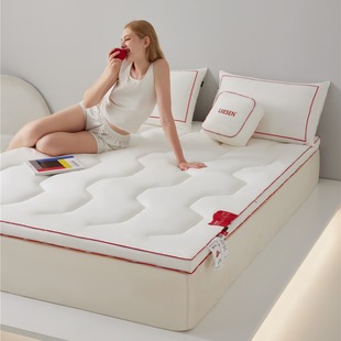 Cotton double class a 3D lycra energy storage heating high elastic bed mattress close-fitting breathable warm mattress 1.51.8m