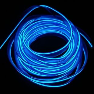 In stock high brightness 3 M EL edge car headlamp cold light decorative line EL light Cold Light