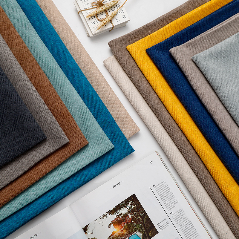 现货供应绒麻懒人沙发布料 厂家直销仿羊绒冰雪豆袋艾灸毯绒布