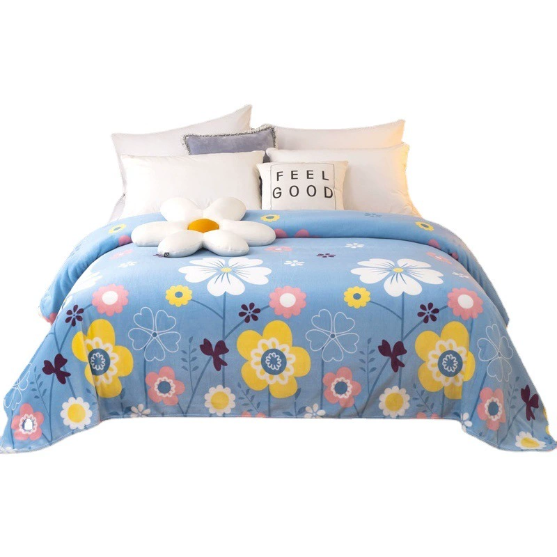 Акция на открытие будет продавать фланелевое одеяло Подарочная коробка фланелевое одеяло подарок для деятельности компании одеяло бархатное одеяло подарок