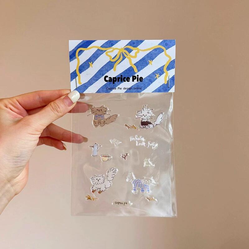 Korean-style Instagram-inspired cat and dog jelly nail stickers, available now, high-quality, for DIY scrapbooking, iPad, phone, and water bottle decoration Korean-style Instagram-inspired cat and dog jelly nail stickers, available now, high-quality, for DIY scrapbooking, iPad, phone, and water bottle decoration