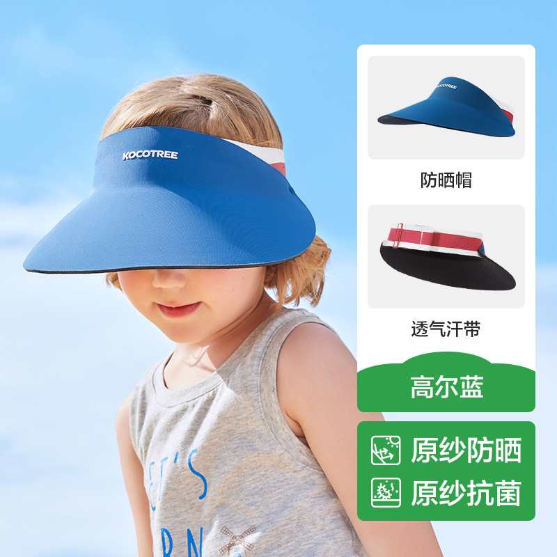 Sombrero de protección solar KK Tree, sombrero de sol de verano para exteriores para niños y niñas, sombrero de sol para bebés con ala grande UPF50+