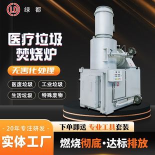Plastic Medical Garbage Incinerator Small Shelter Hospital Garbage Disposal Household Garbage Animal Corpse Incinerator