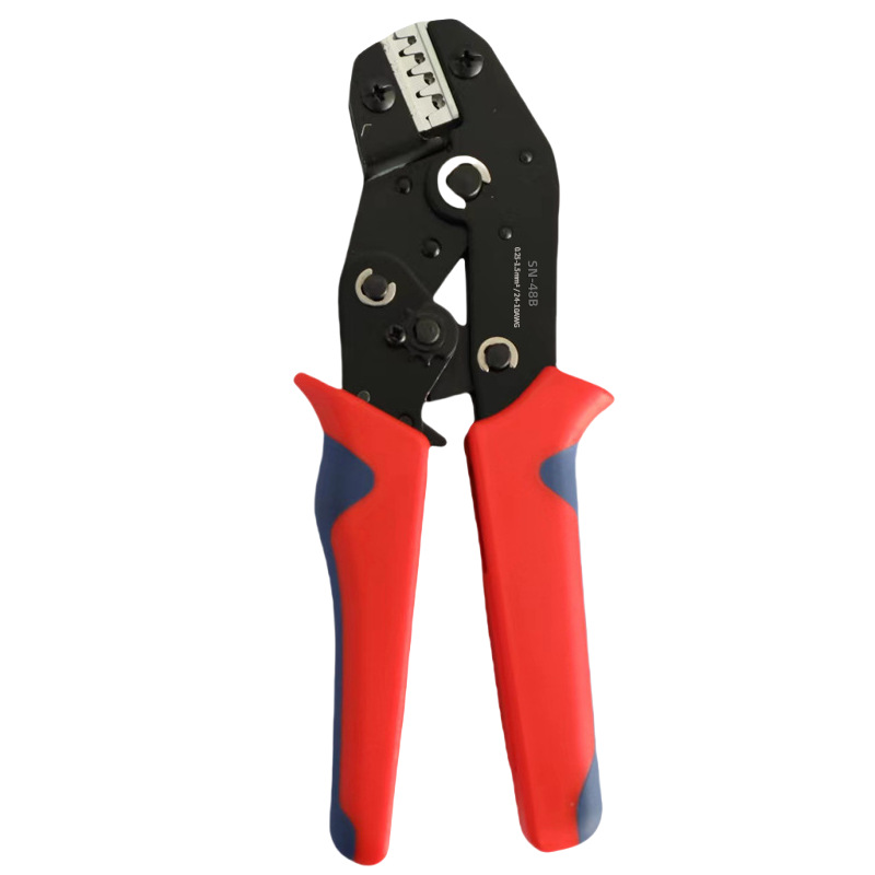 Serie SN 48B/58B/02C alicates de engarzamiento tipo trinquete abrazadera de terminal prensado en frío alicates de engarzamiento de terminal desnudo