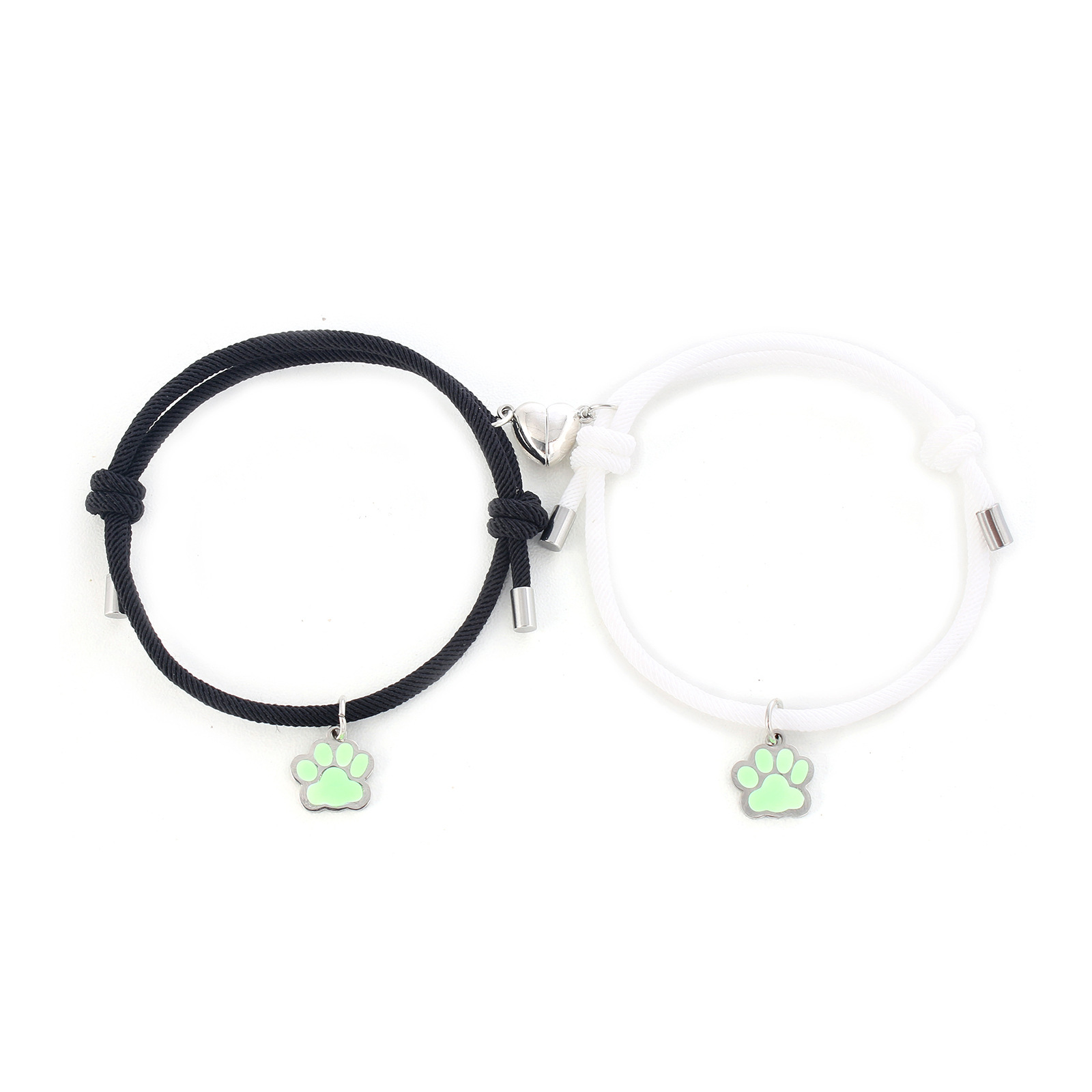 Simple Style Paw Print Mixed materials Handmade Unisex Bracelets 1 Piece