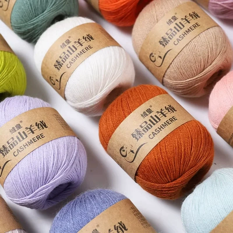 Трансграничный оптовый камвольный Zhenpin высокого класса козья шерстяная нить ручной вязаный толстый свитер шарф мягкий драгоценный провод diy