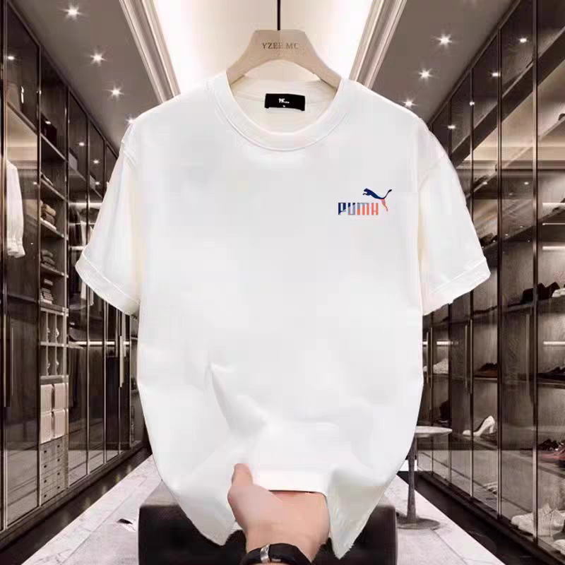 [10% Discount Zone] Outlets Clearance American Heavy Short-sleeved T-shirt ins Loose Crewneck Top