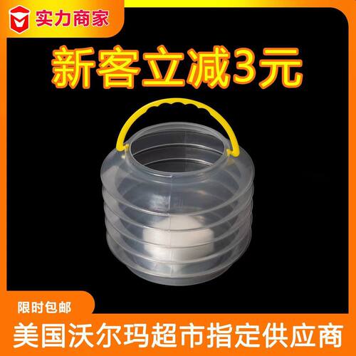 Large PP foldable pen washing barrel multi-functional retractable pen washing barrel with sponge special bucket for sketching and pen washing