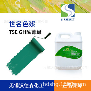 世名TSE GH酞菁绿色浆 涂料色浆 乳胶漆色浆 墙面漆调色剂