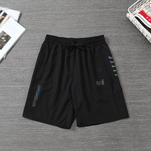 Summer sports shorts for men, fitness running quick-drying three-quarter and five-quarter pants, loose basketball training pants for men