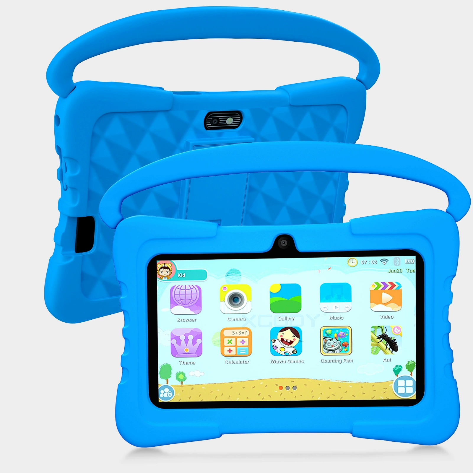 Экспортированный Android-планшет для детей 3–8 лет 7 дюймов Google Store планшет