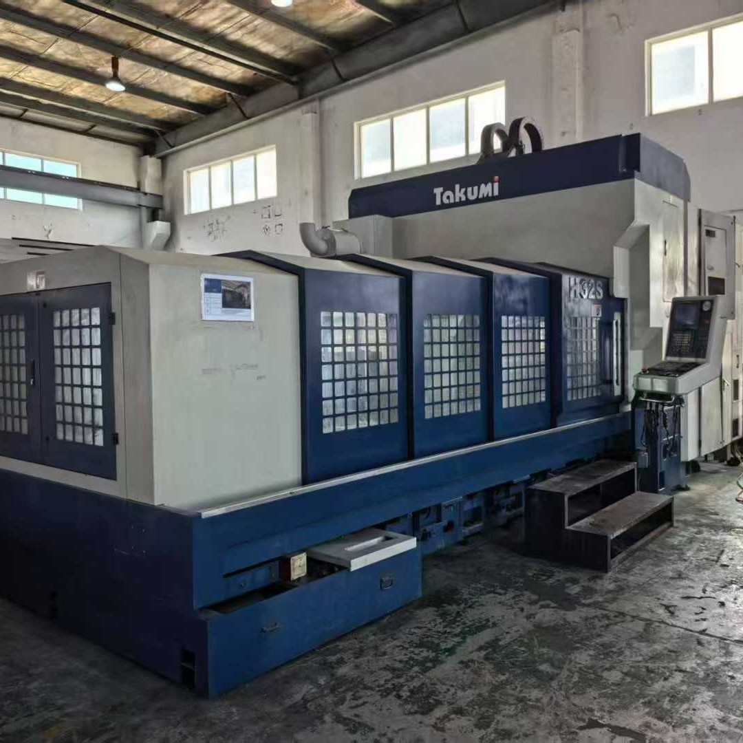 处理二手匠泽H32S龙门加工中心工件通过高度:850mm