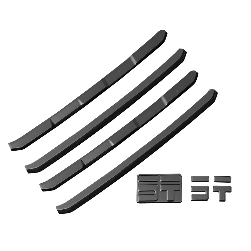 Suitable for Zongheng G700 Black Warrior Car Logo Decoration Stickers, Blackened Logo on the Front and Rear, Grille Trim, Modified Decorative Accessories