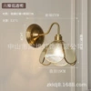 Six-petal flower wall lamp-bronze model