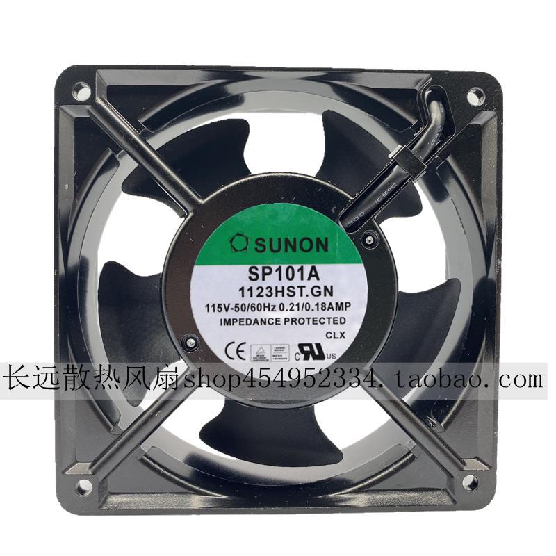 建准 SUNON SP101A 1123HST.GN 115V 0.21A/0.18A 大风量散热风扇