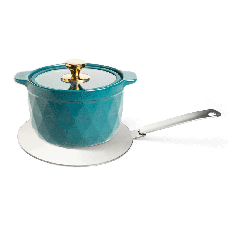 跨境不锈钢导热板可拆式厨房配件电磁炉导磁传热用感应板一件代发