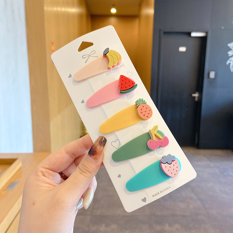 Bebé paño completo horquilla niña no duele pelo roto horquilla lindo bebé Super lindo sudor pelo clip chica accesorios para el cabello