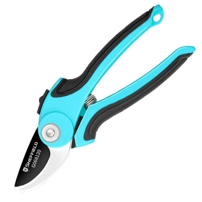 钢盾SHEFFIELD G068120 园林剪修枝剪修剪花枝剪刀砧式7.5寸